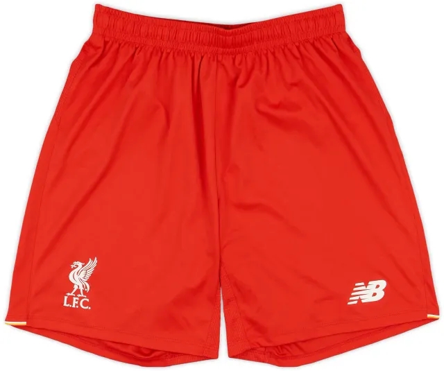 New Balance 2015-16 Liverpool Home Shorts - 6/10 - (M)
