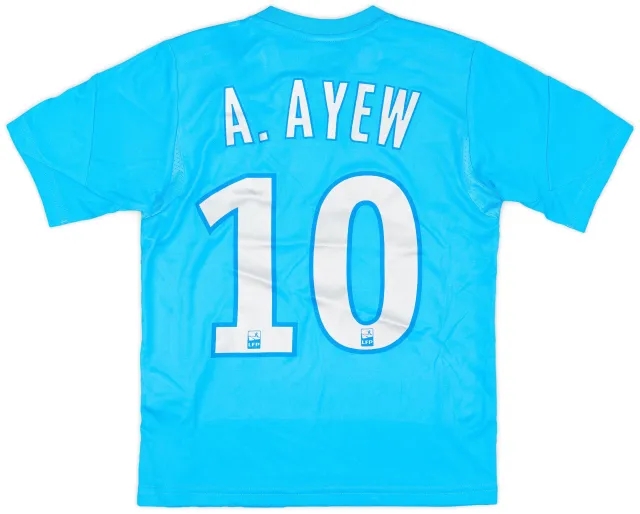 adidas 2013-14 Olympique Marseille Third Shirt A. Ayew #10 (7-8 Years)