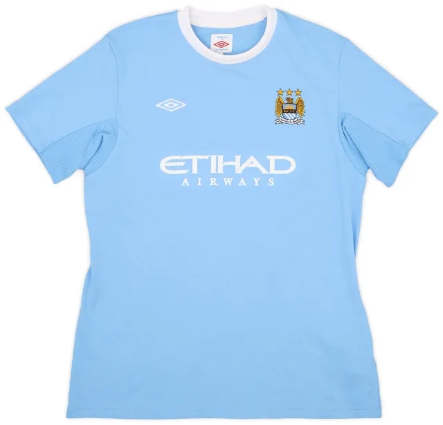 Umbro 2009-10 Manchester City Home Shirt - 8/10 - (Women's M)