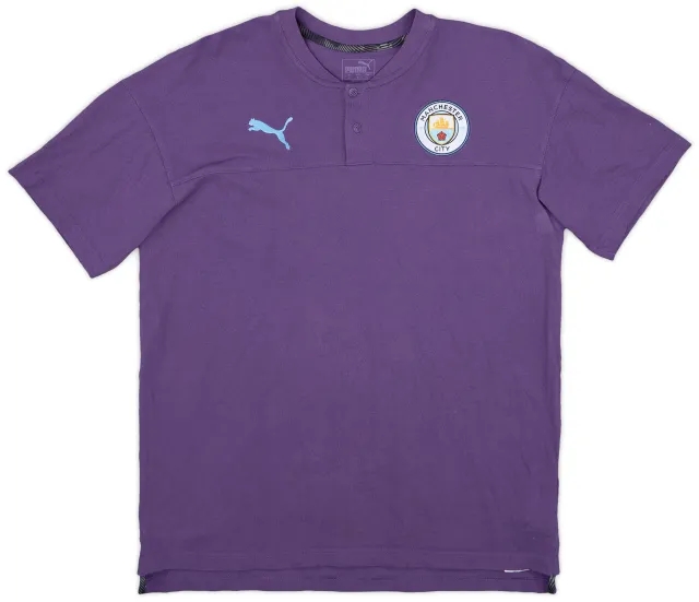 2019-20 Manchester City Puma Polo Shirt - 9/10 - (L)