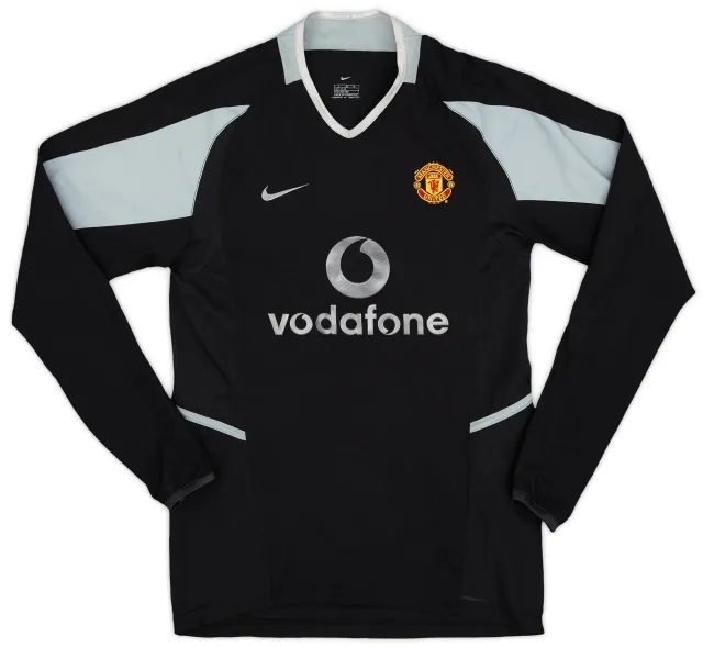 Nike 2002-04 Manchester United GK Shirt - 8/10 - (XL.Boys)