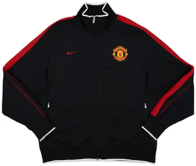 2011-12 Manchester United Nike N98 Track Jacket - 9/10 - (XXL)