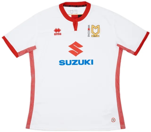 Errea 2017-18 MK Dons Home Shirt - 8/10 - (3XL)