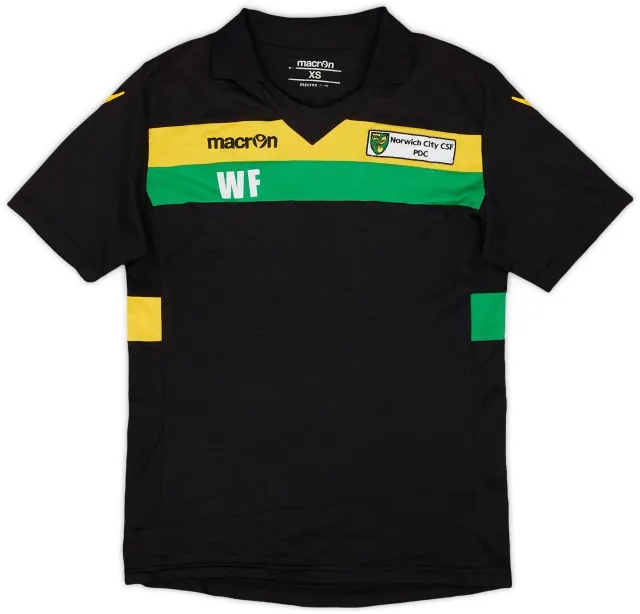 2010-11 Norwich City Community Staff Macron Polo Shirt - 9/10 - (XS)