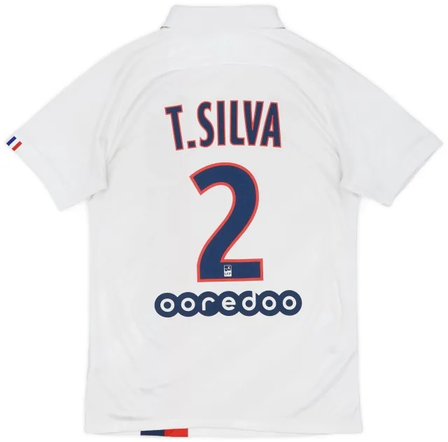 Nike 2019-20 Paris Saint-Germain Third Shirt T.Silva #2 - 5/10 - (S)