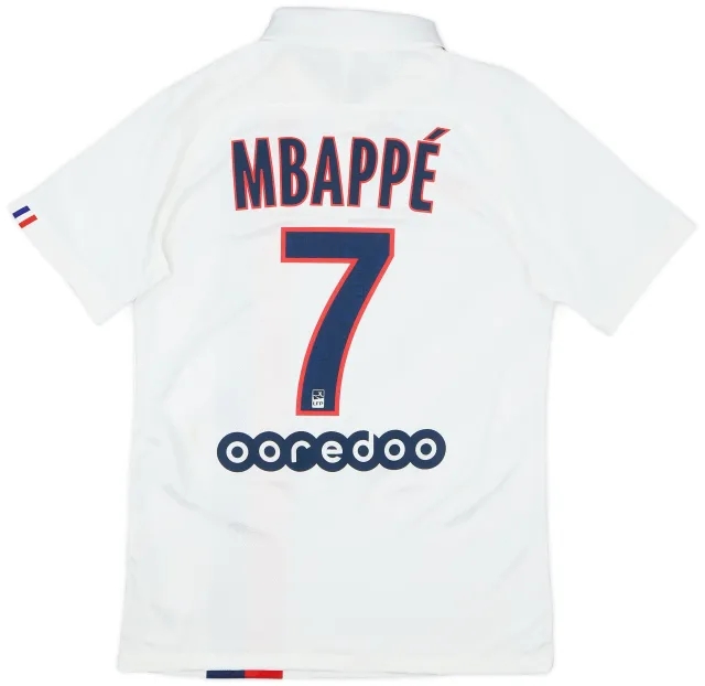 Nike 2019-20 Paris Saint-Germain Authentic Third Shirt Mbappe #7 - 8/10 - (S)
