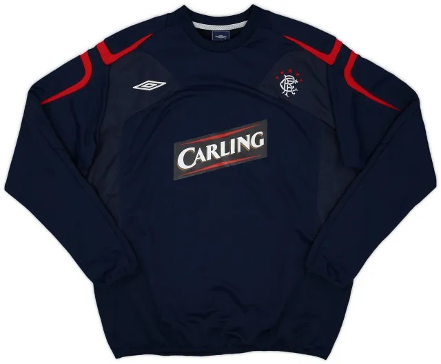 2008-09 Rangers Umbro Sweat Top - 8/10 - (XXL)