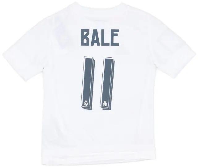 adidas 2015-16 Real Madrid Home Shirt Bale #11 (7-8 Years)