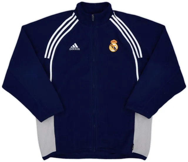 2000-01 Real Madrid adidas Fleece Top - 8/10 - (L/XL)