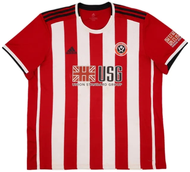 adidas 2019-20 Sheffield United Home Shirt - 5/10 - (XXL)