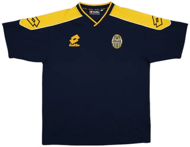 2000-02 Hellas Verona Lotto Training Shirt - 7/10 - (XL)