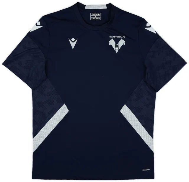 2022-23 Hellas Verona Macron Training Shirt - 8/10 - (XL)