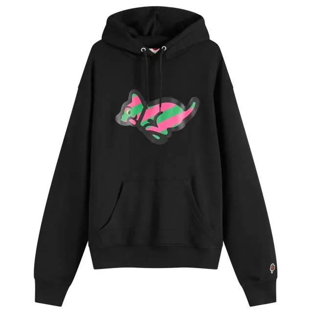 ICECREAM Men's Running Puppy Popover Hood Black