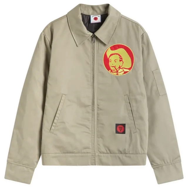 ICECREAM Men's Cowboy Work Jacket Khaki