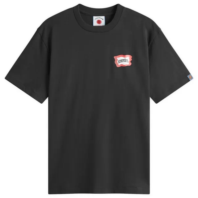ICECREAM Roundabout T-Shirt, Black