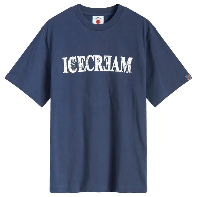 ICECREAM Men's ICECREAM Men's World Tour T-Shirt Navy