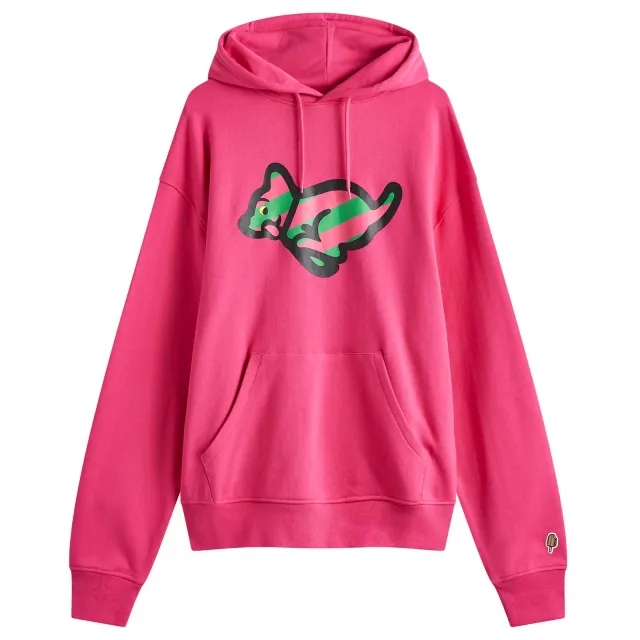 ICECREAM Men's Running Puppy Popover Hood Pink