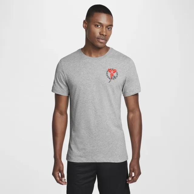 Nike Kobe 'Stockings' Men's Dri-FIT T-Shirt - Grey - Cotton/Polyester