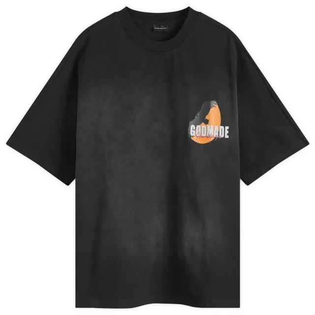 God Made Men's Heritage T-Shirt Black