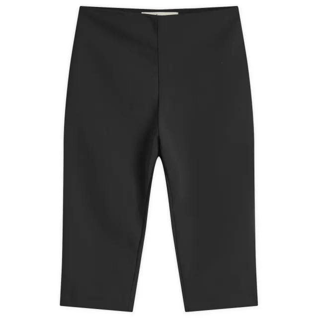 Róhe Women's Capri Scuba Trousers Black