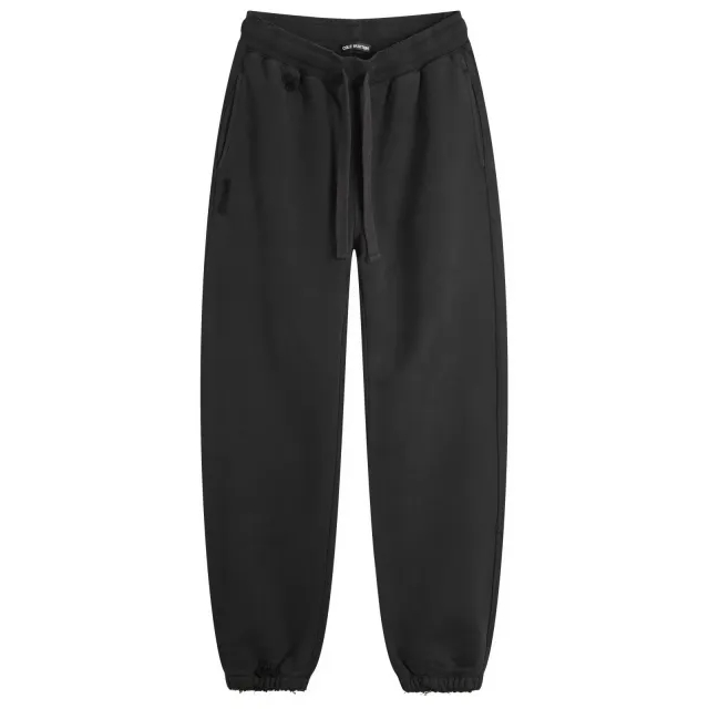 Cole Buxton Men's Distressed Sweat Pants Washed Black