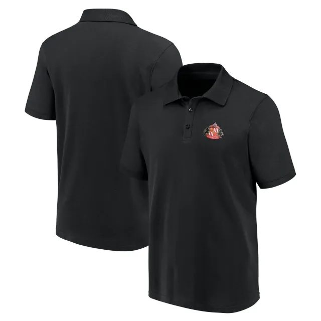 Fanatics Sunderland Logo Polo - Black - Mens