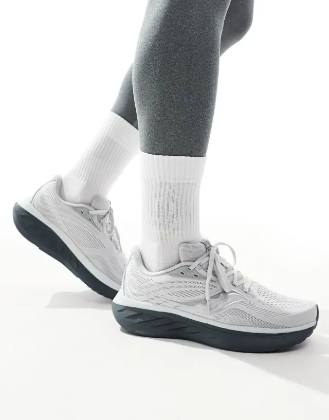 Saucony Ride 18 - Grey - Mens