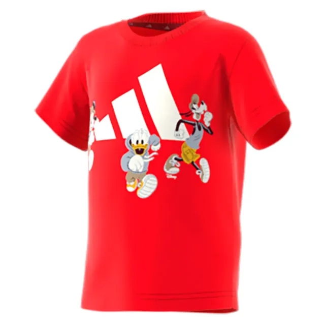 adidas  -  boys's Children's T shirt in Red