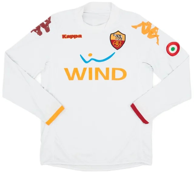 Kappa 2008-09 Roma Away L/S Shirt - 5/10 - (XL)