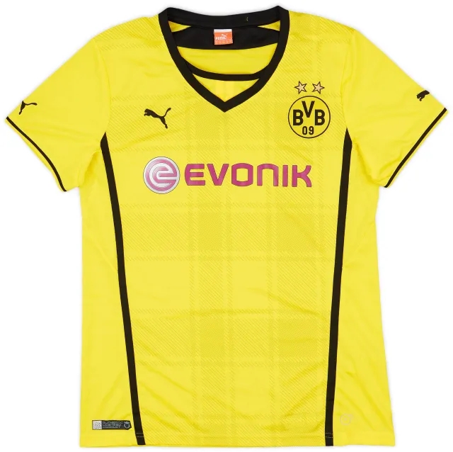 Puma 2013-14 Borussia Dortmund Home Shirt - 9/10 - (Women's M)