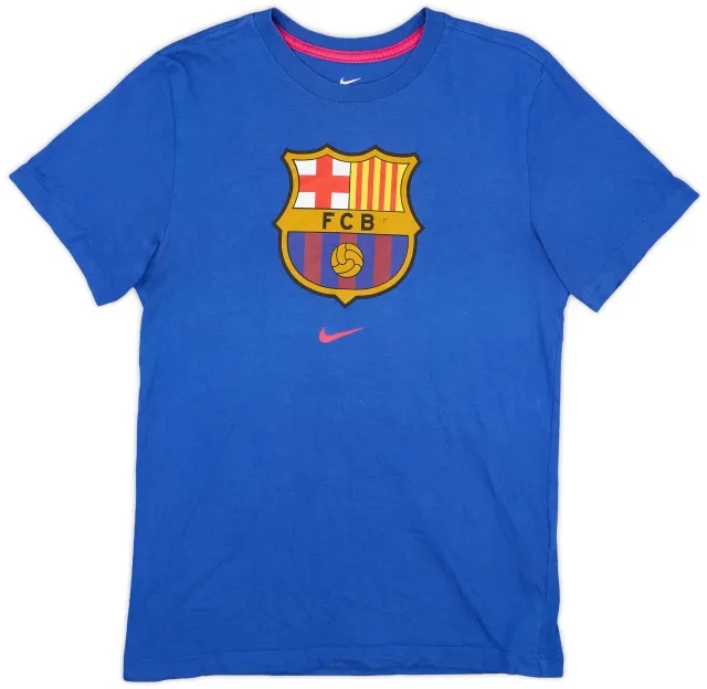 2021-22 Barcelona Nike Cotton Tee - 7/10 - (S)