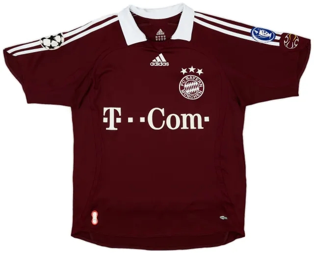 adidas 2006-07 Bayern Munich CL Shirt - 6/10 - (XL.Boys)