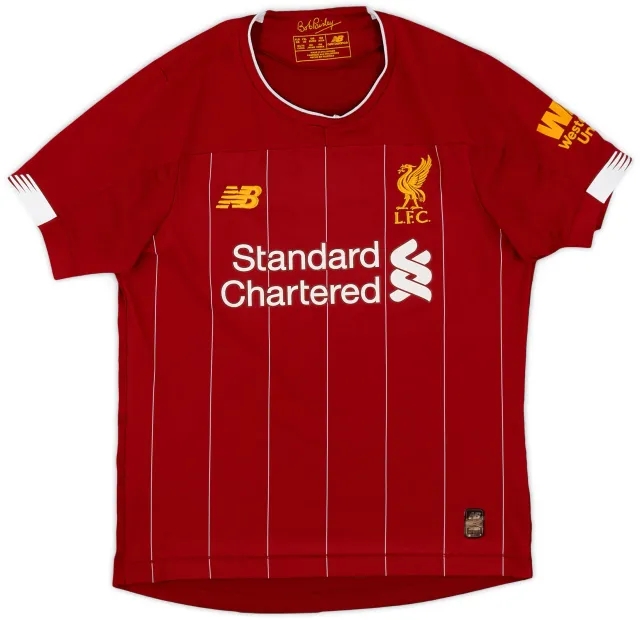 NewBalance 2019-20 Liverpool Home Shirt - 9/10 - (XL.Boys)