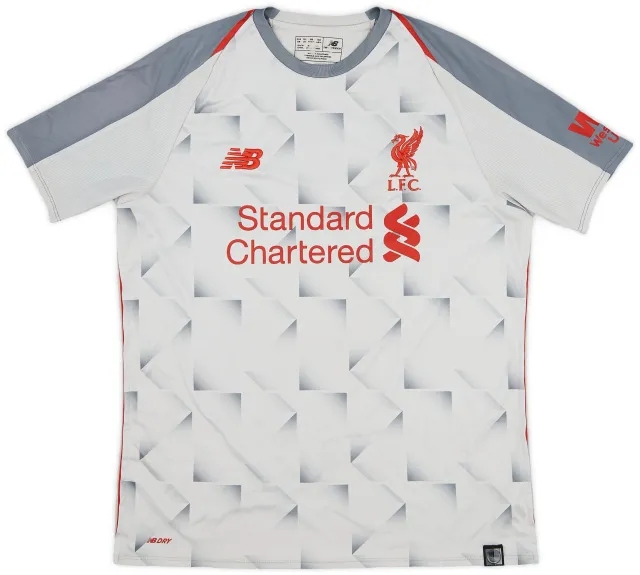NewBalance 2018-19 Liverpool Third Shirt - 7/10 - (XL.Boys)