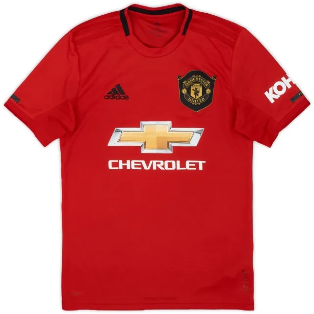 adidas 2019-20 Manchester United Home Shirt - 8/10 - (XS)