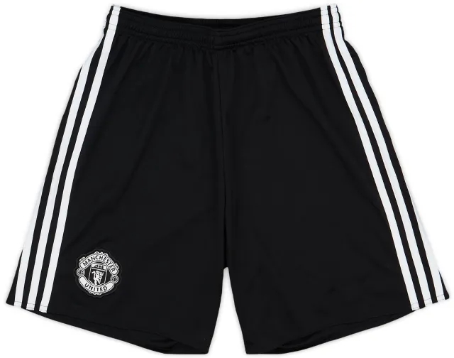 adidas 2017-18 Manchester United Away Shorts - 8/10 - (S)