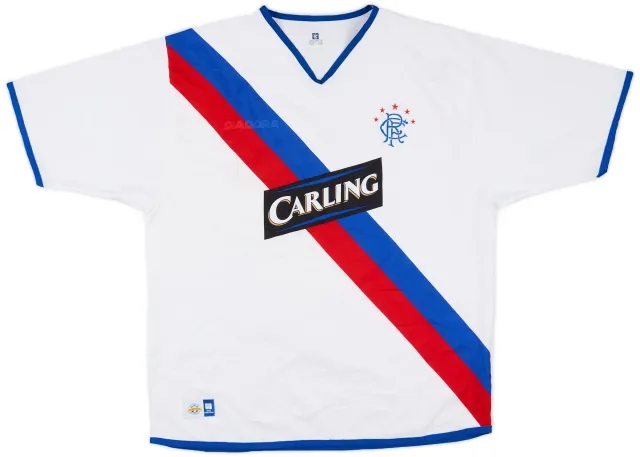 Diadora 2004-05 Rangers Away Shirt - 4/10 - (XL)