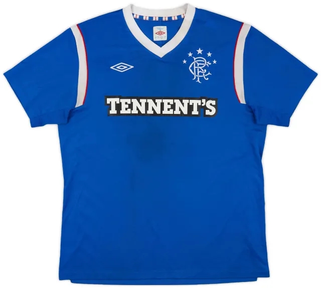 Umbro 2011-12 Rangers Home Shirt - 6/10 - (L)
