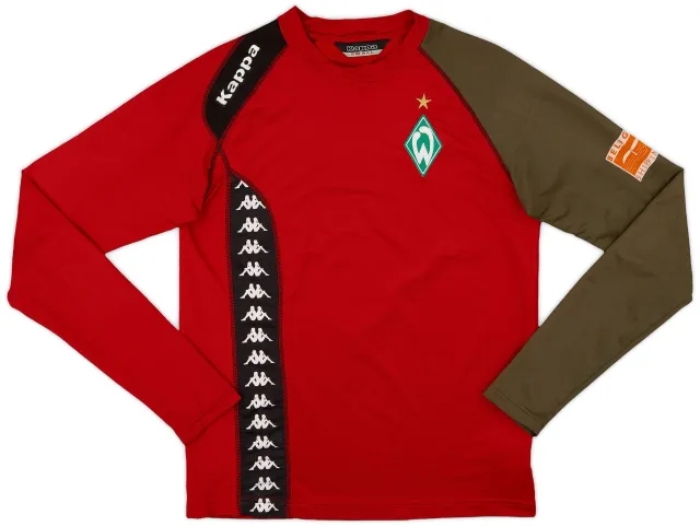 2008-09 Werder Bremen Kappa Training L/S Shirt - 9/10 - (S)