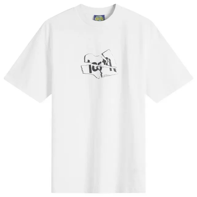 Lo-Fi Men's Broken Logo T-Shirt Black