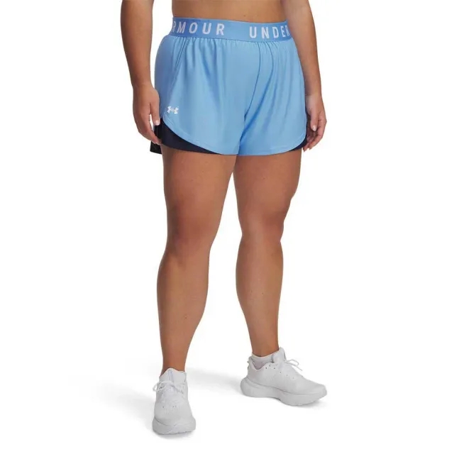 Women's  Under Armour  Play Up 3.0 Shorts Horizon Blue / Midnight Navy / White 3X