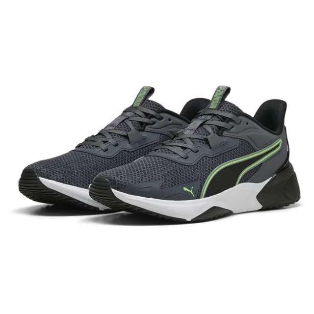 PUMA Disperse XT 4 Training Shoes, Galactic Grey/Green Glare/Green Moon