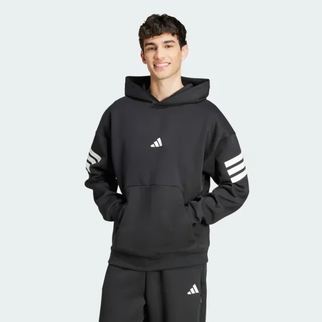 adidas Men Future Icons 3 Stripes Hoodie