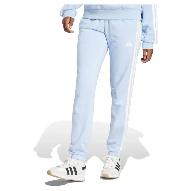 Adidas Essentials 3 Stripes French Terry Cuffed Joggers