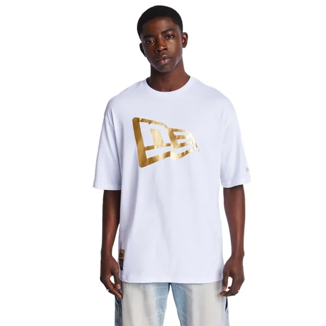 New Era Ne Flag Os Men T-Shirts - White