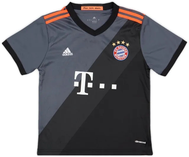 adidas 2016-17 Bayern Munich Away Shirt - 9/10 - (M.Boys)