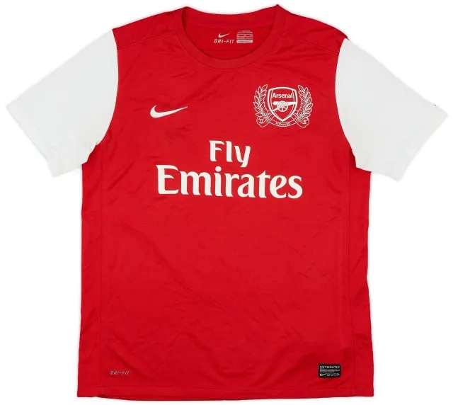 Nike 2011-12 Arsenal Home Shirt - 5/10 - (XL.Boys)