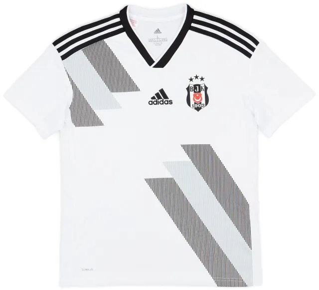 adidas 2019-20 Besiktas Home Shirt - 9/10 - (L.Boys)