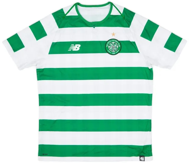 NewBalance 2018-19 Celtic Home Shirt - 8/10 - (M)