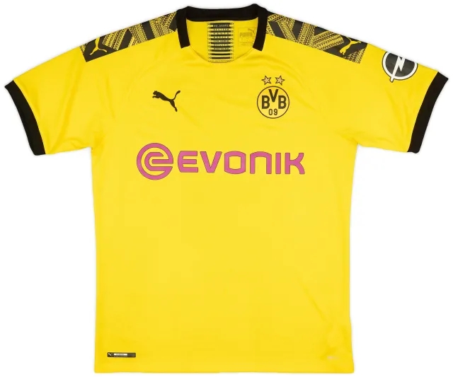 Puma 2019-20 Borussia Dortmund Home Shirt - 8/10 - (L)